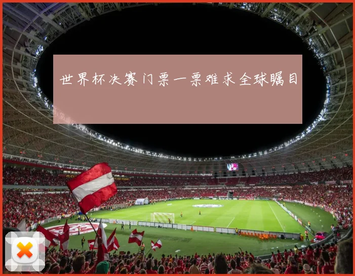 世界杯决赛门票一票难求全球瞩目